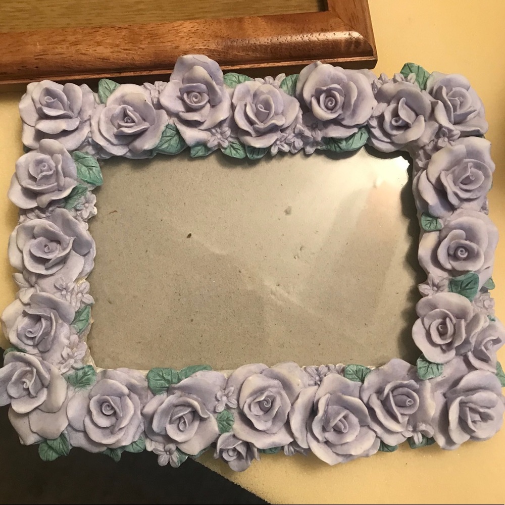 5x 7 purple rose picture frame